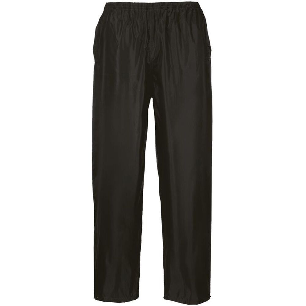 Portwest Mens Classic Waterproof Trousers / Black